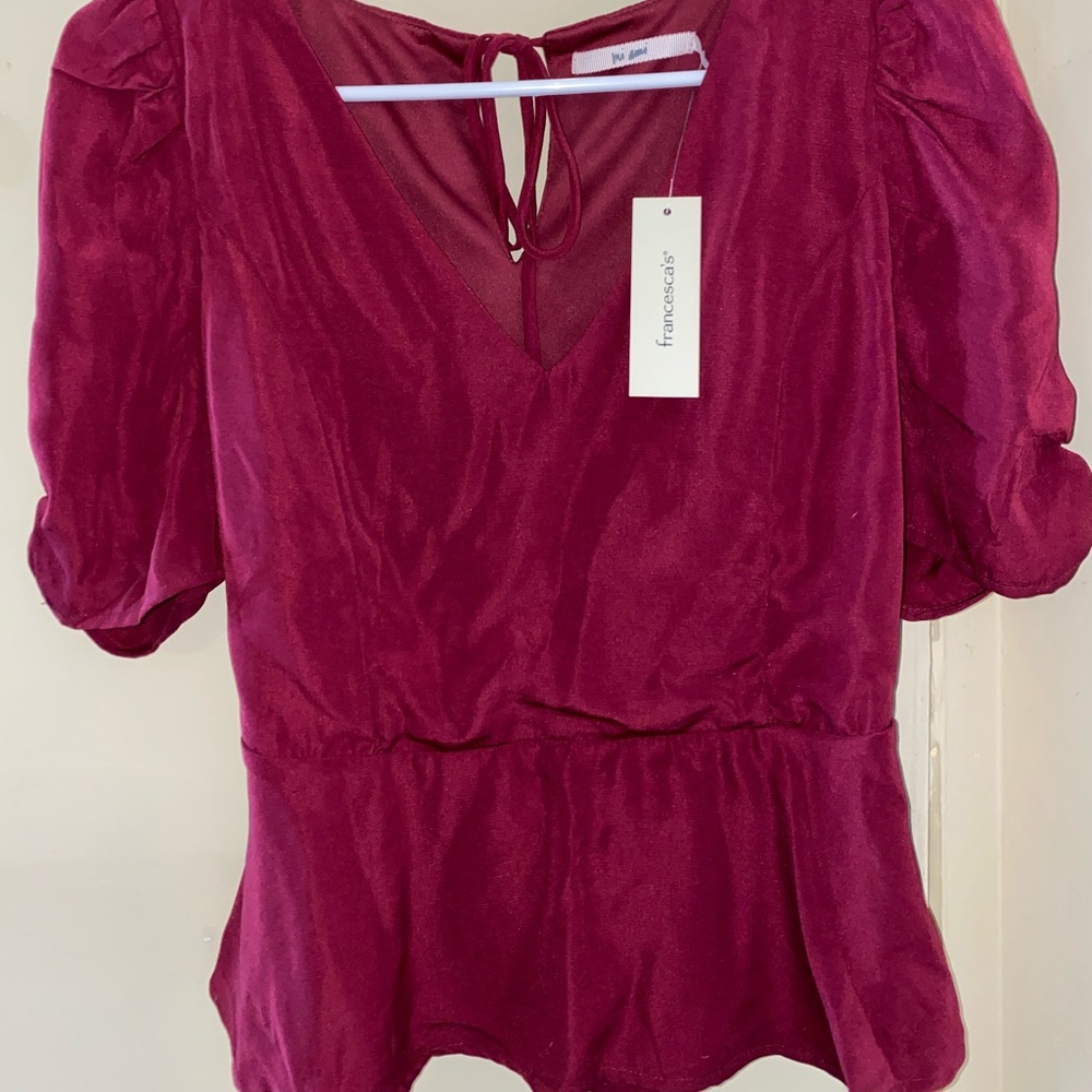 Peplum top - Picture 3 of 4